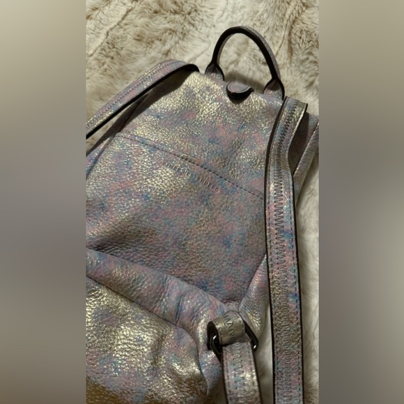 AIMEE KESTENBERG Tamitha Mini Bubble Novelty Opal Distressed Backpack - Picture 8 of 11